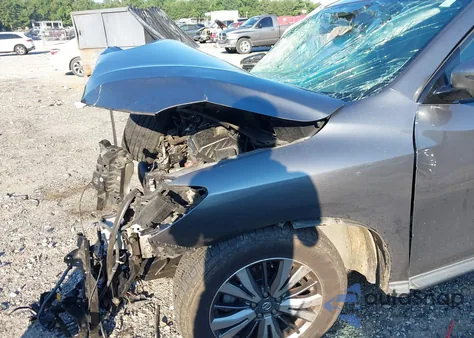 2019 Nissan Pathfinder Sl z USA, uszkodzony, nr VIN 5N1DR2MM7KC635357